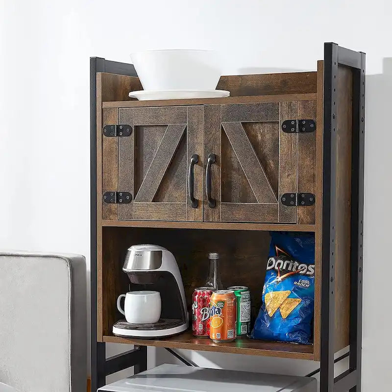 Yak About It Armoire de rangement pour dortoir - Organiseur au-dessus du réfrigérateur par DormCo - 23,60L x 9,85P x 74H