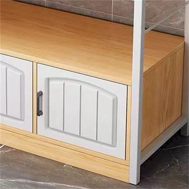 Meuble de rangement de cuisine, armoire de rangement utilitaire autoportante