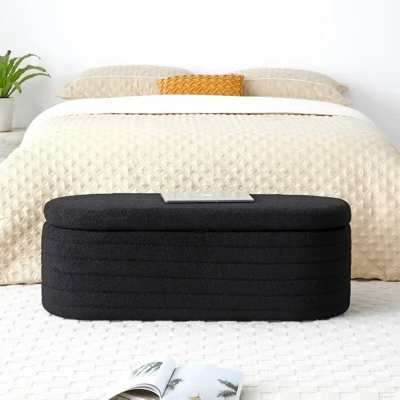 Banc de lit 45,67 po avec rangement