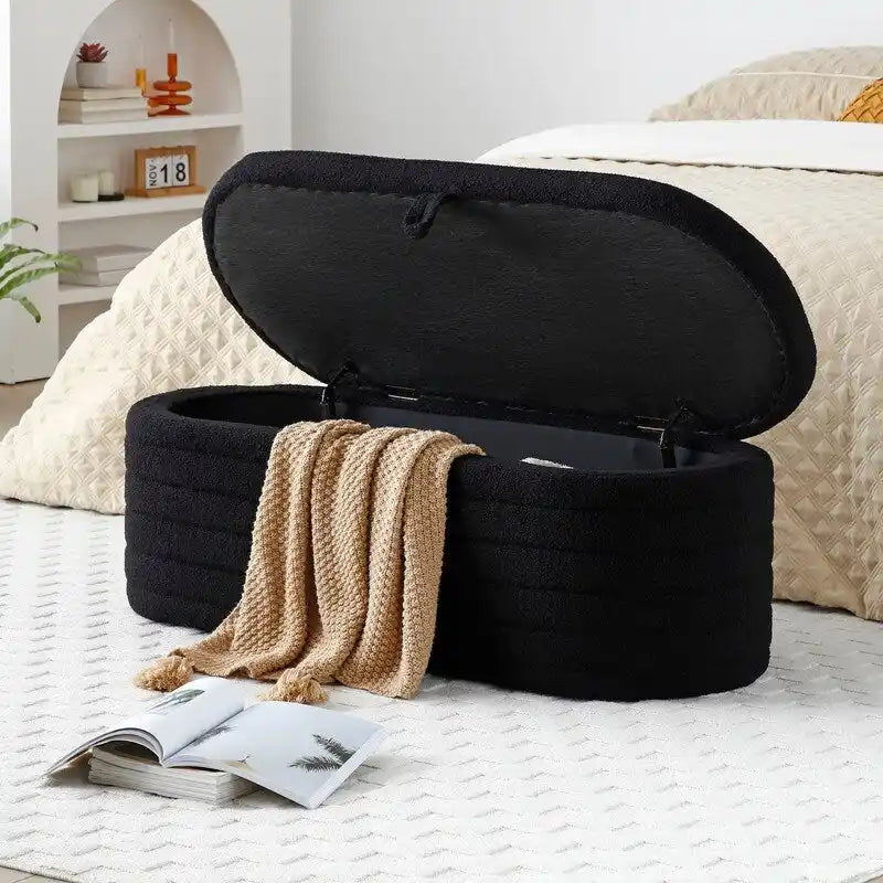 Banc de lit 45,67 po avec rangement