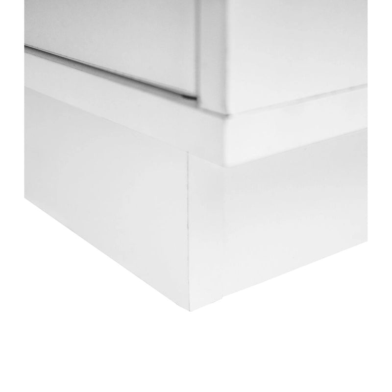 2 meubles de rangement avec portes vitrées pour le salon, la salle à manger et le bureau