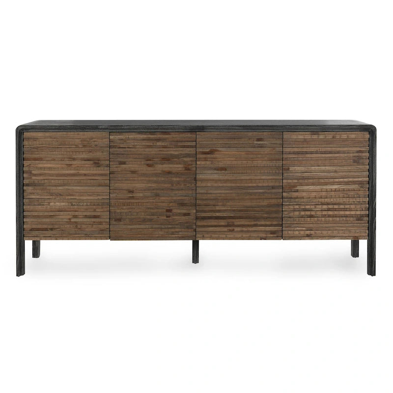 Buffet 4 portes Classic Home Elodie - 79Wx17Dx34H