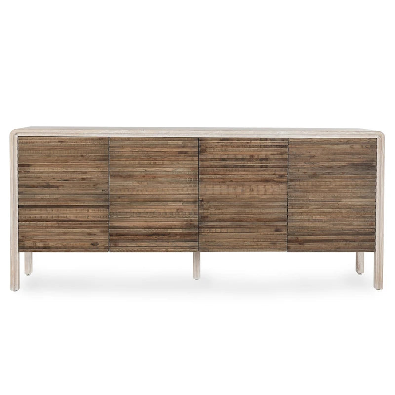 Buffet 4 portes Classic Home Elodie - 79Wx17Dx34H