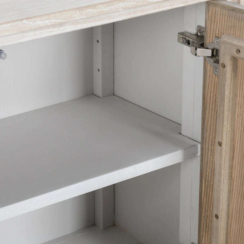 Buffet 4 portes Classic Home Elodie - 79Wx17Dx34H