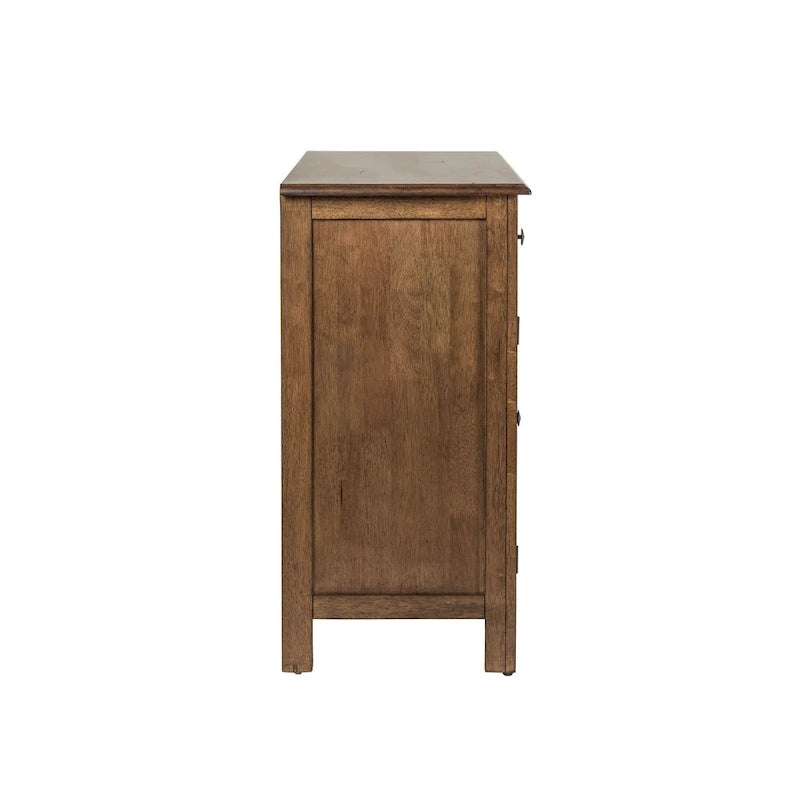 Buffet Carolina Crossing en miel antique vieilli