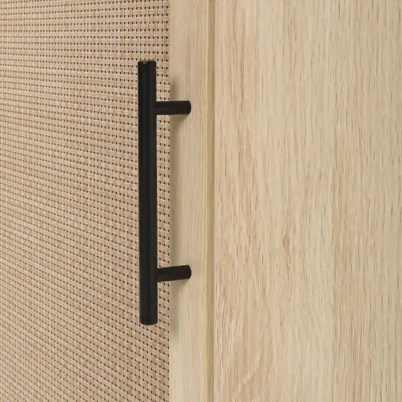 Meuble d'angle, porte en rotin, tables d'angle autoportantes pour petits espaces, étagère d'angle pour salon