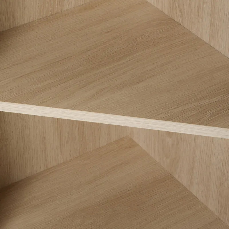 Meuble d'angle, porte en rotin, tables d'angle autoportantes pour petits espaces, étagère d'angle pour salon