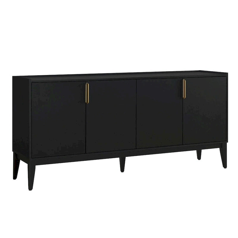 Buffet de rangement en bois avec 4 portes