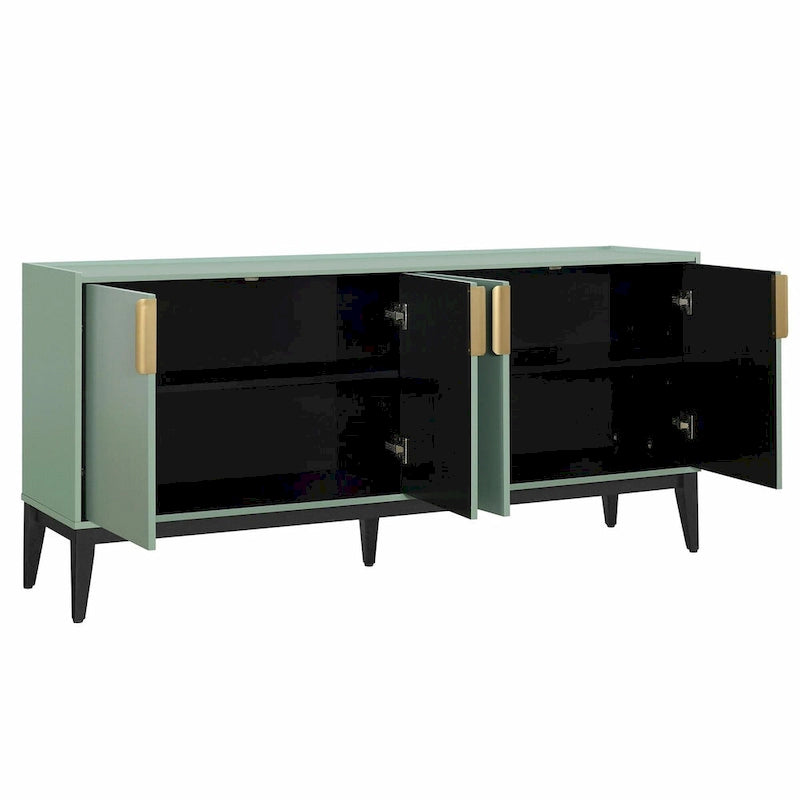 Buffet de rangement en bois avec 4 portes