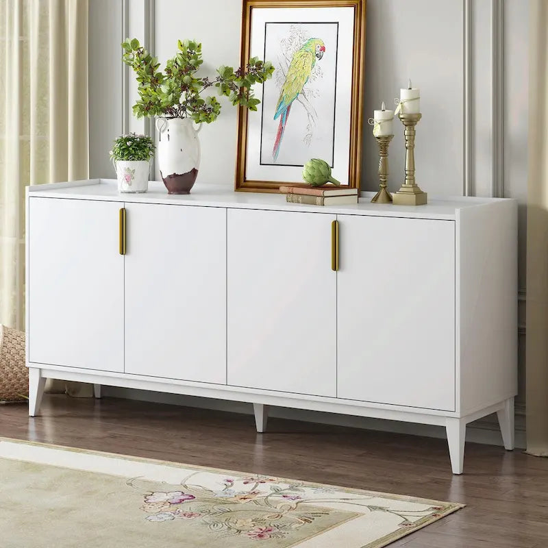 Buffet de rangement en bois avec 4 portes