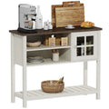 Meuble de Bar à Café Style Ferme - 13.8P x 39.3L x 31.5H