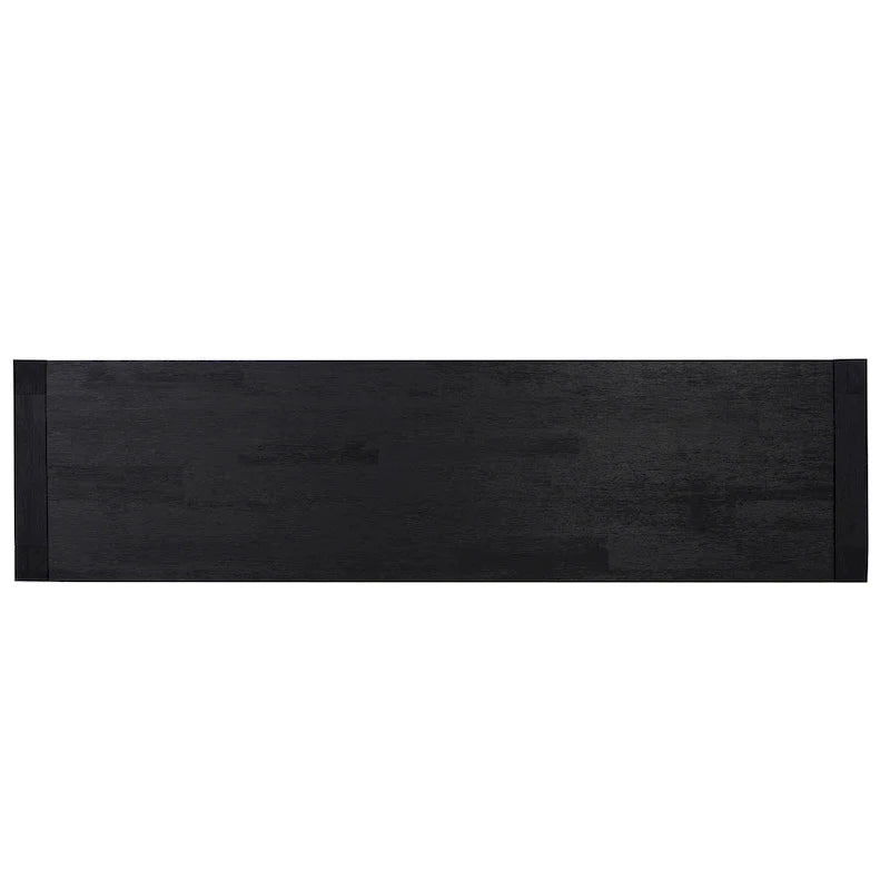 Console d'entrée pour couloir et salon avec 2 tiroirs et 1 étagère