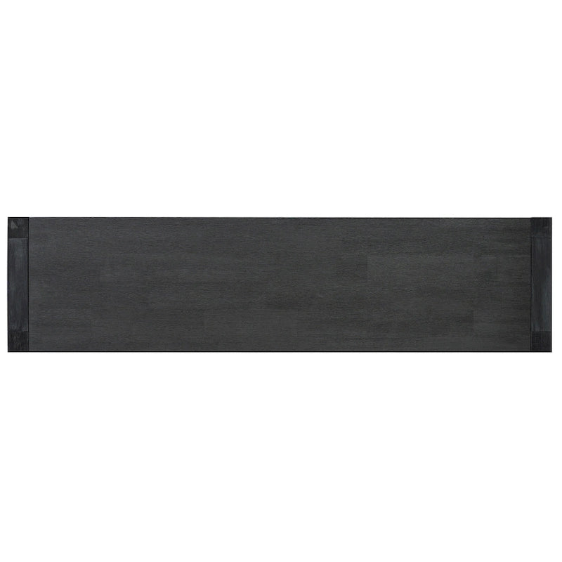 Console d'entrée pour couloir et salon avec 2 tiroirs et 1 étagère