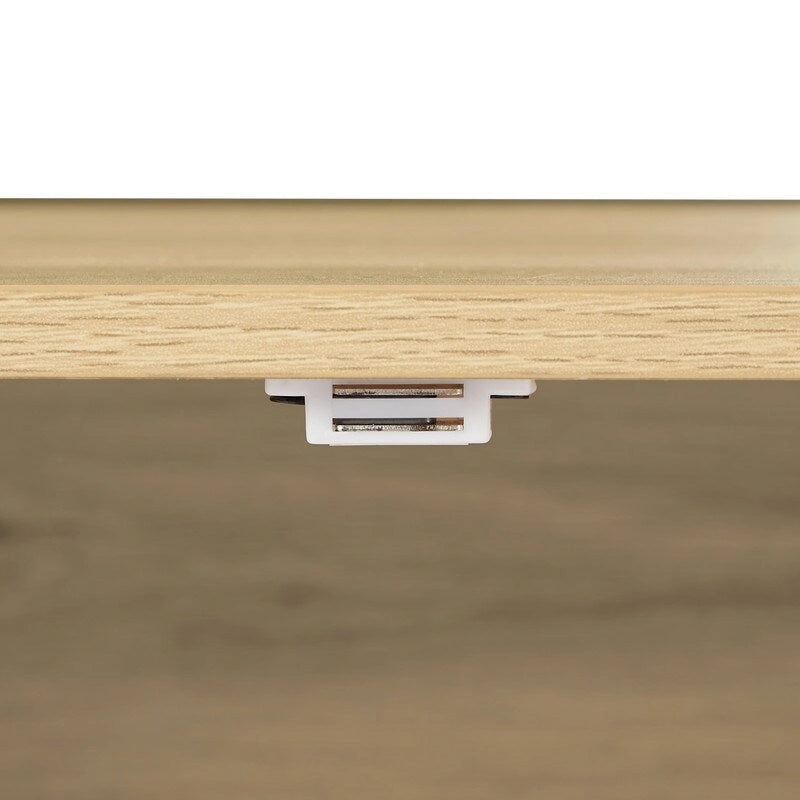 Meuble de rangement GEITIN avec portes décoratives en rotin pour cuisine