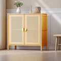 Buffet de rangement 2 portes VredHom - 81 cm (L) * 41 cm (P) * 79 cm (H)