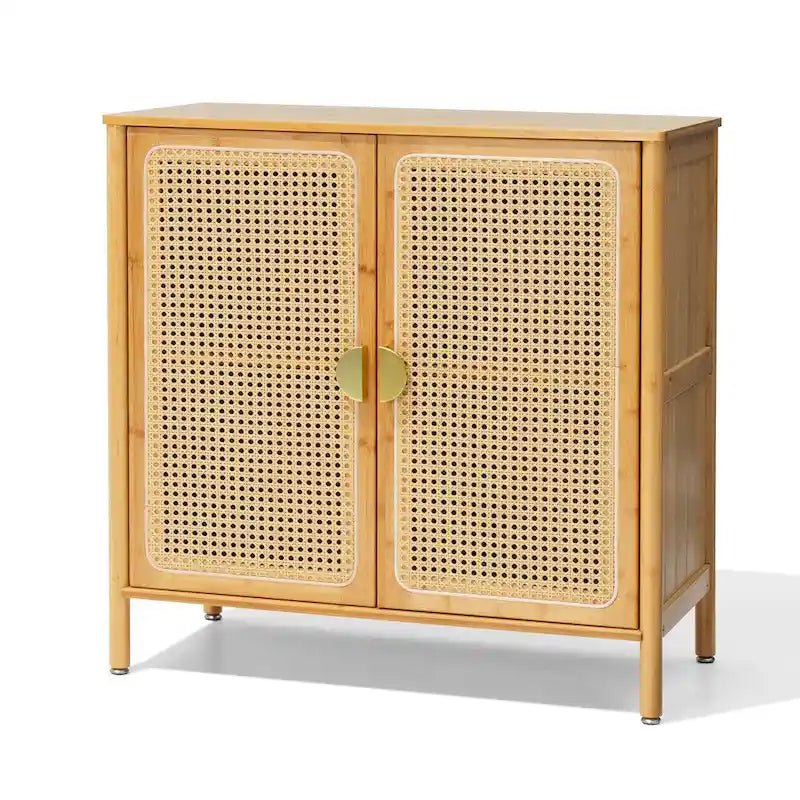 Buffet de rangement 2 portes VredHom - 81 cm (L) * 41 cm (P) * 79 cm (H)