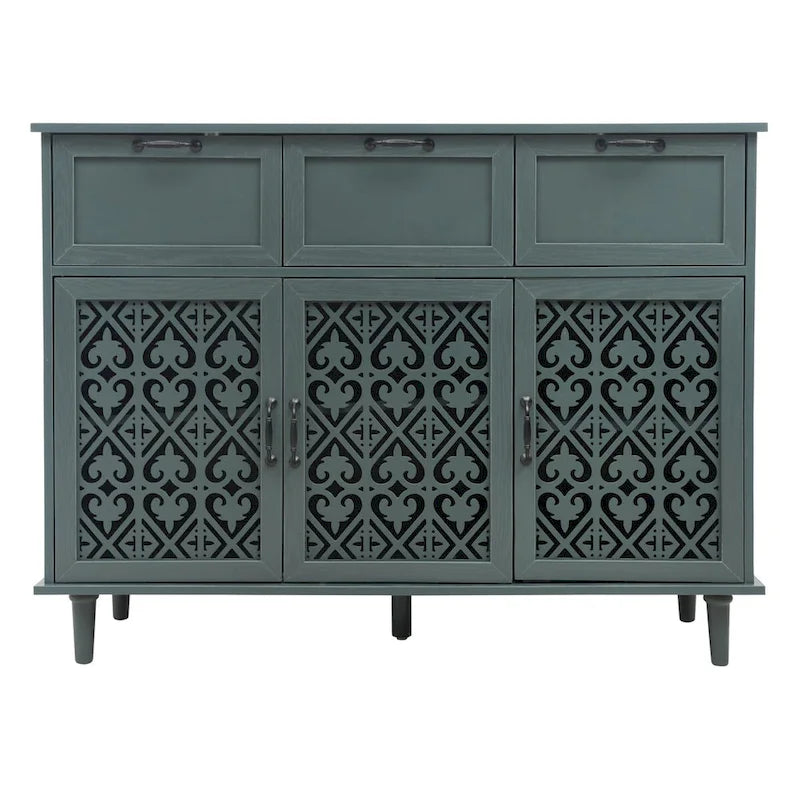 Meuble 3 portes 3 tiroirs American Furniture adapté pour chambre à coucher - N/D