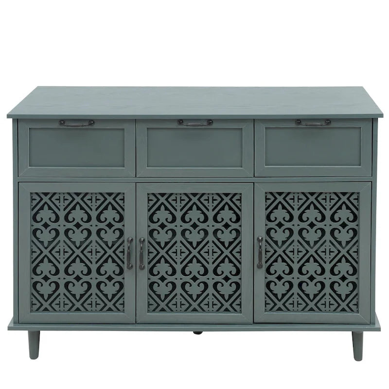 Meuble 3 portes 3 tiroirs American Furniture adapté pour chambre à coucher - N/D