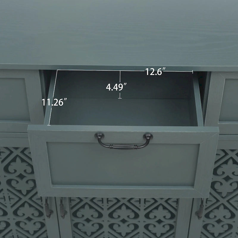 Meuble 3 portes 3 tiroirs American Furniture adapté pour chambre à coucher - N/D