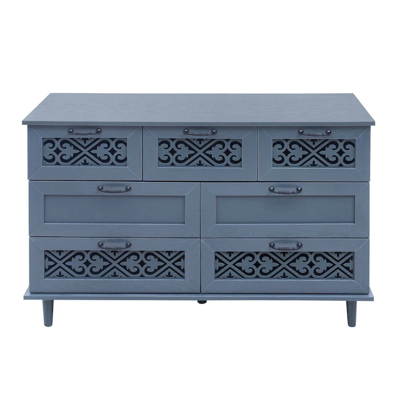 Meuble 3 portes 3 tiroirs American Furniture adapté pour chambre à coucher - N/D