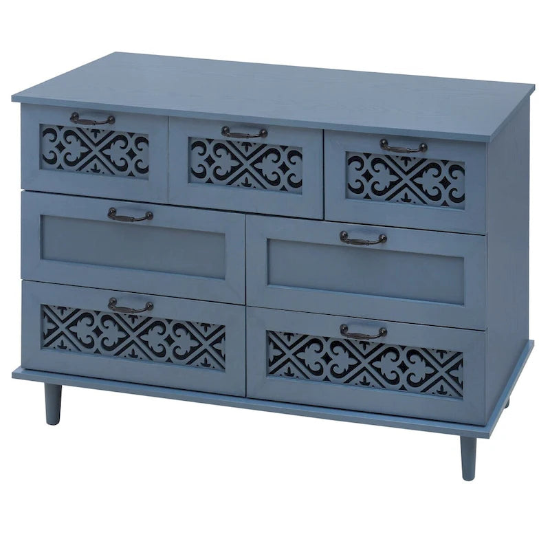 Meuble 3 portes 3 tiroirs American Furniture adapté pour chambre à coucher - N/D