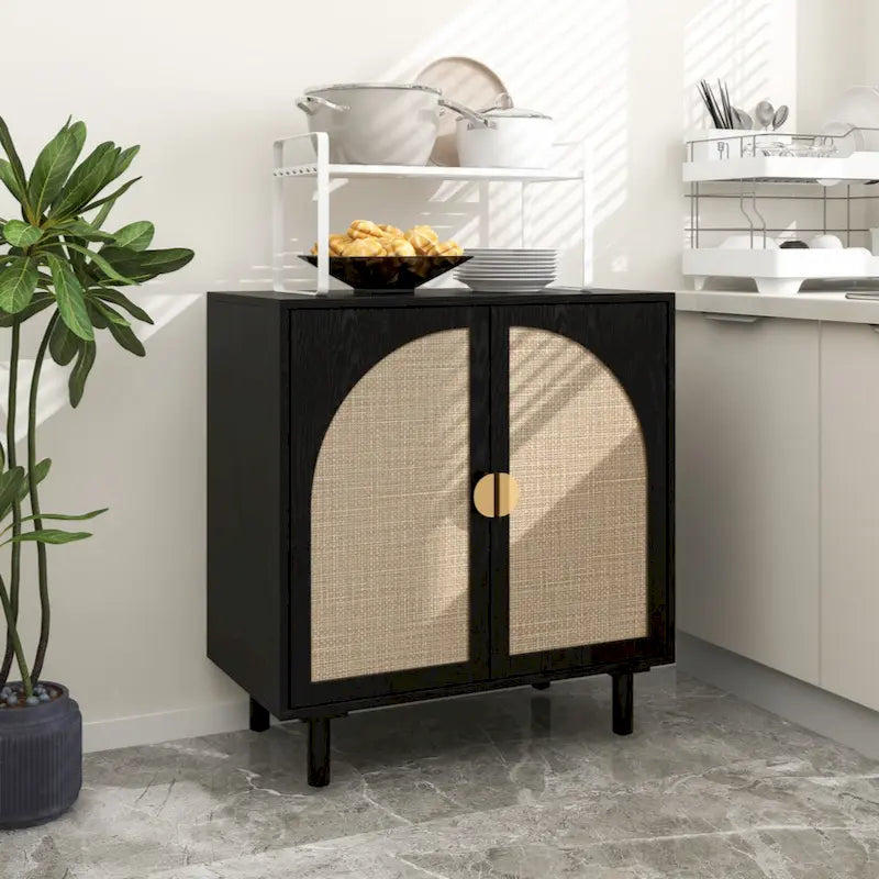 Meuble bas à 2 portes, Convient pour la chambre, le salon, le bureau