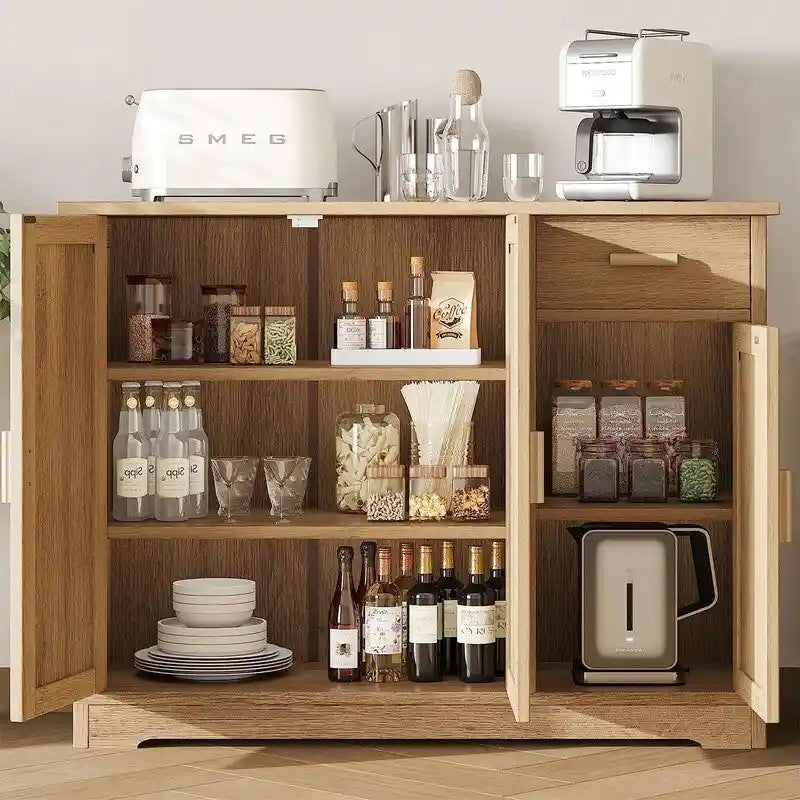 Meuble de rangement de cuisine - 30 P x 90 L x 80 H cm