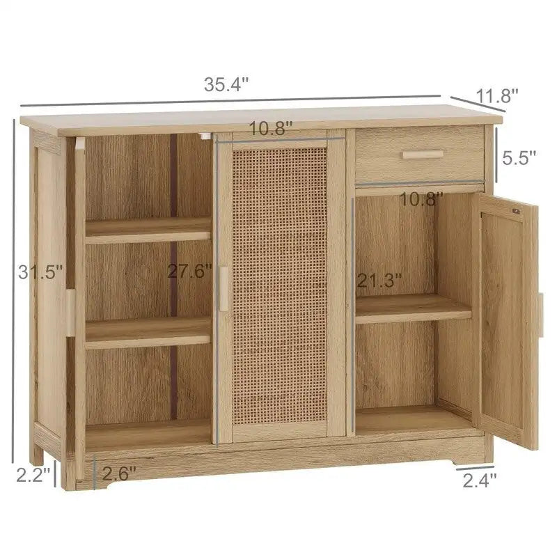 Meuble de rangement de cuisine - 30 P x 90 L x 80 H cm