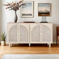 Armoire 4 portes, convient pour chambre à coucher, salon, bureau