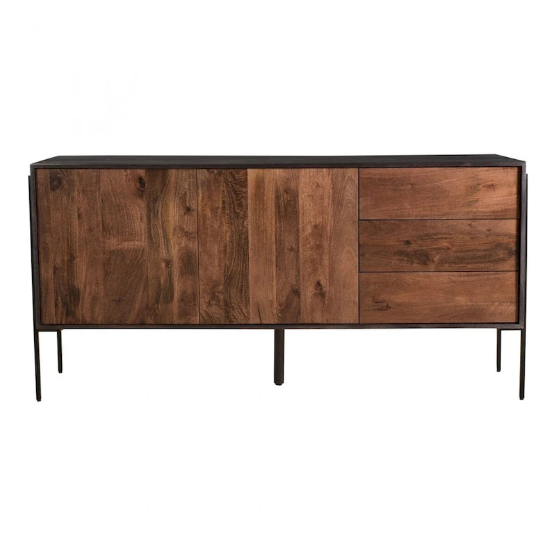 Buffet Macari Tavlov en bois de manguier massif