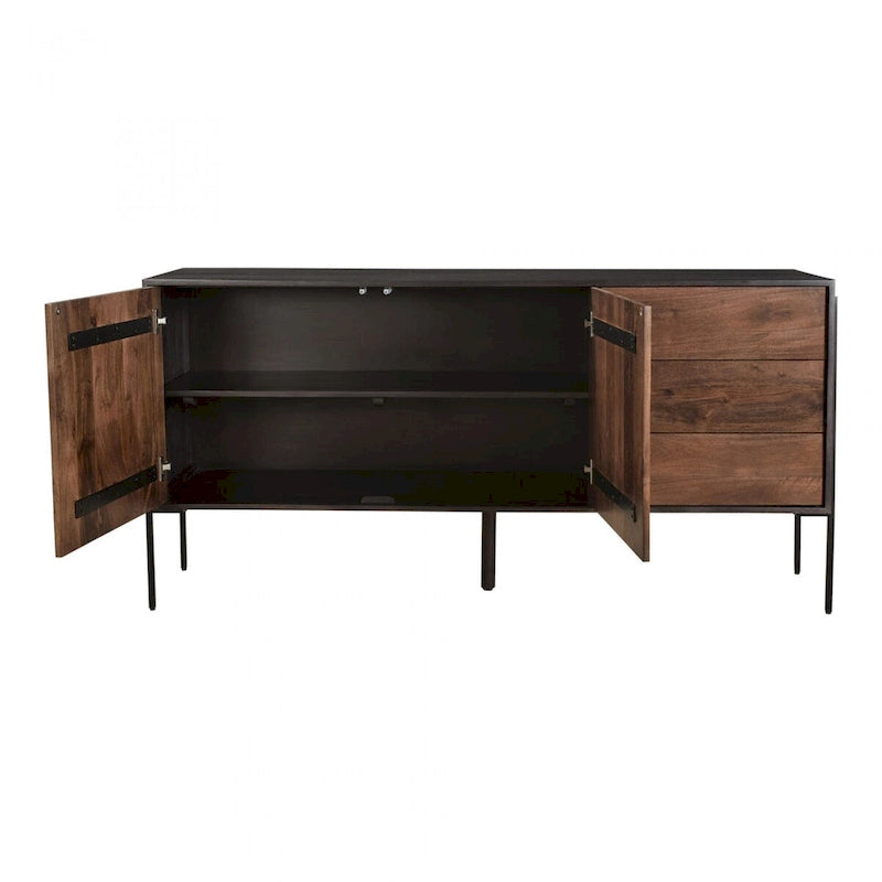 Buffet Macari Tavlov en bois de manguier massif