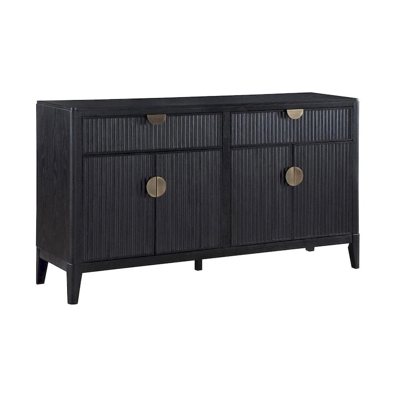 Buffet à 2 tiroirs Mason Black