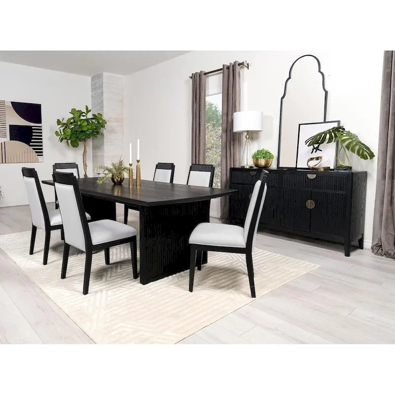 Buffet à 2 tiroirs Mason Black