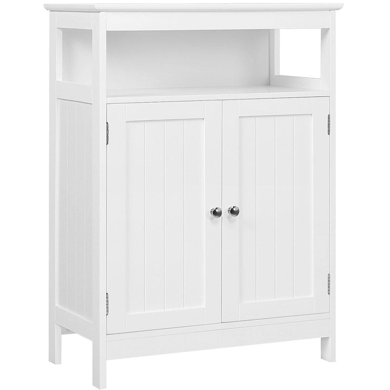 Meuble de rangement de salle de bain Yaheetech avec étagère réglable Meuble bas