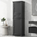 Armoire à linge avec tiroir et étagère réglable, 22 po l. x 11 po P x 67,3 po H