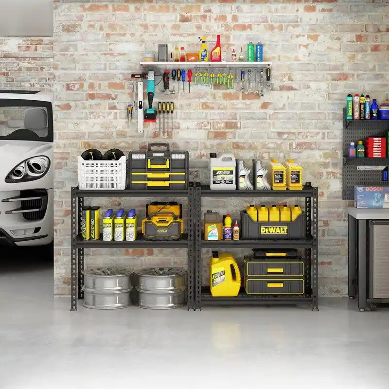 Étagère métallique à 5 niveaux réglables, charge lourde, pour garage industriel - S.O.