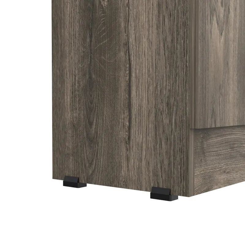 Armoire à linge sur pied avec 5 étagères L 60 cm x H 180,5 cm