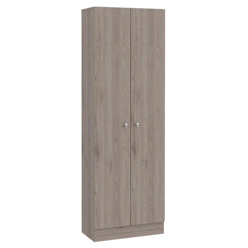 Armoire à linge sur pied avec 5 étagères L 60 cm x H 180,5 cm