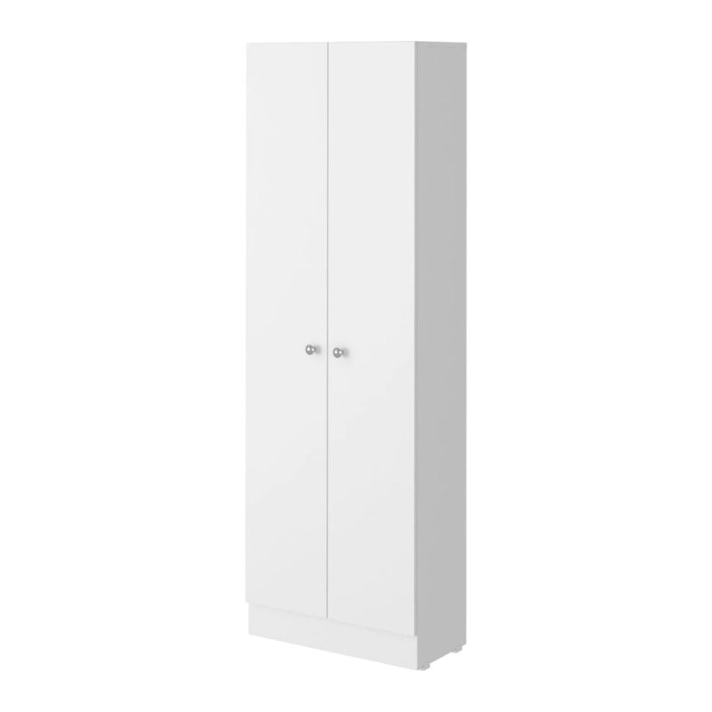 Armoire à linge sur pied avec 5 étagères L 60 cm x H 180,5 cm