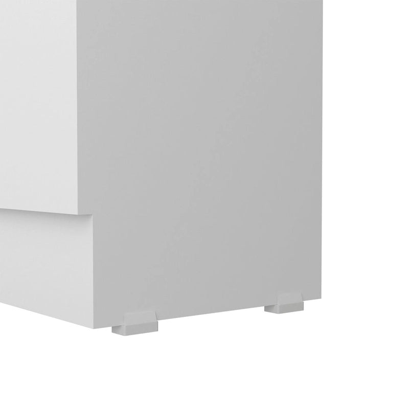 Armoire à linge sur pied avec 5 étagères L 60 cm x H 180,5 cm