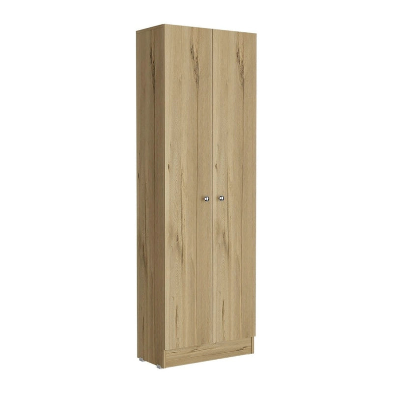 Armoire à linge sur pied avec 5 étagères L 60 cm x H 180,5 cm