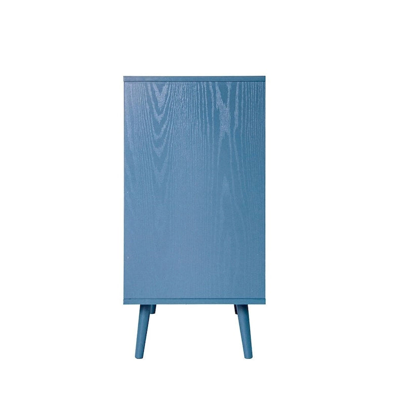 Table de chevet avec 3 tiroirs pour chambre et salon - N/A