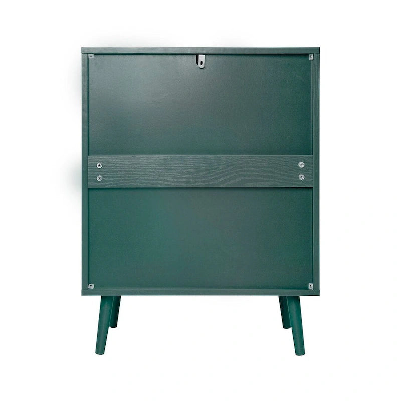 Table de chevet avec 3 tiroirs pour chambre et salon - N/A