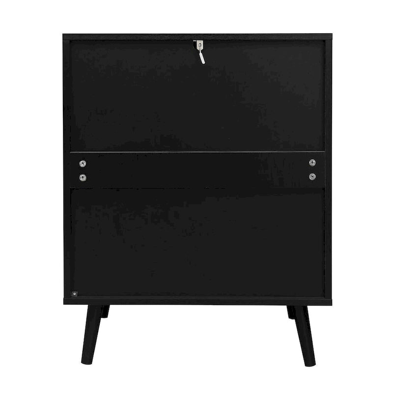 Table de chevet avec 3 tiroirs pour chambre et salon - N/A