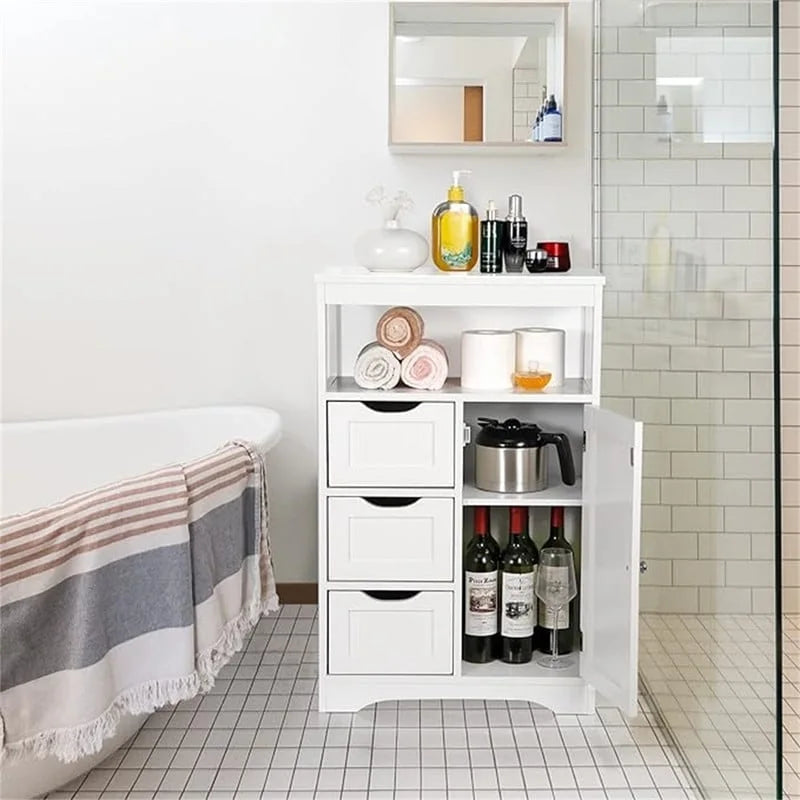 Meuble Colonne Salle de Bain - 11,6P x 21,9L x 34H
