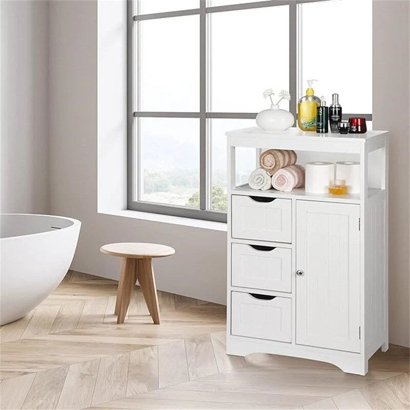 Meuble Colonne Salle de Bain - 11,6P x 21,9L x 34H