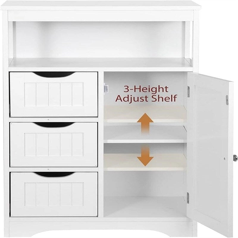 Meuble Colonne Salle de Bain - 11,6P x 21,9L x 34H