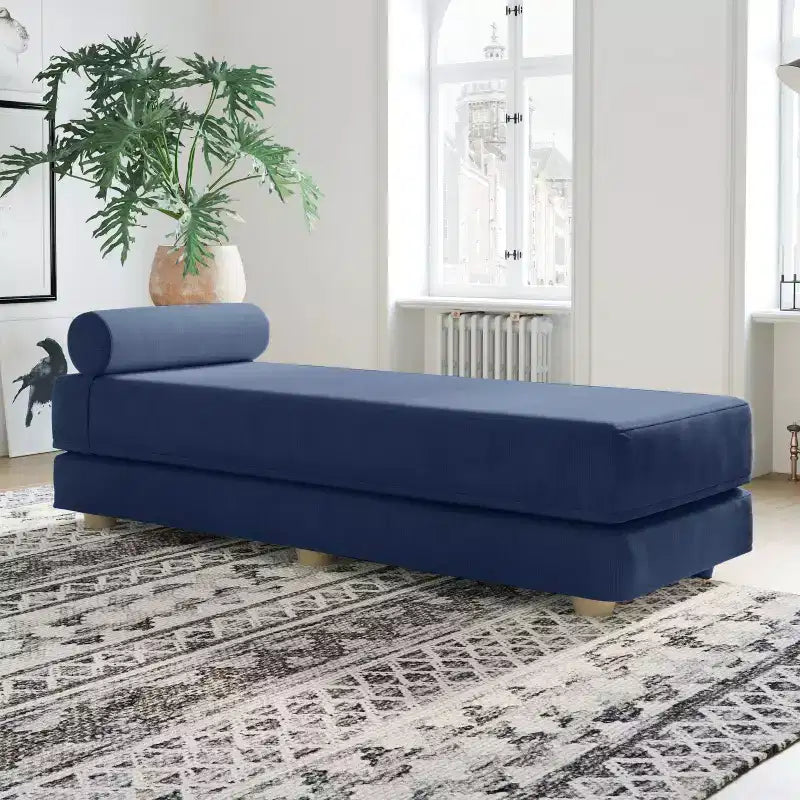 Lit de repos / Lit pliant grand format (Queen-Size) - Microvelours